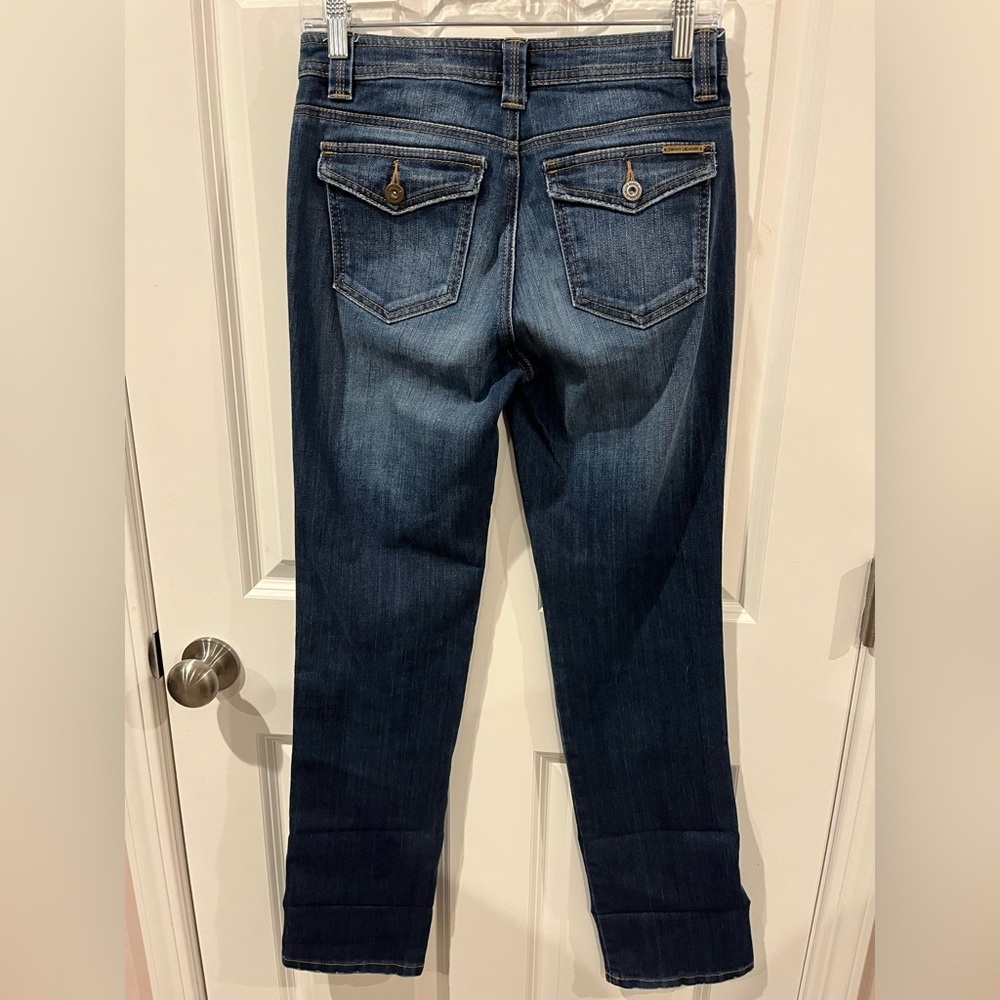 DKNY Jeans Blue Straight Leg Size 2 - Picture 5 of 6